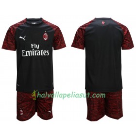 Jalkapallo Pelipaidat AC Milan Lasten 3 Paita 2018-2019 Lyhythihainen